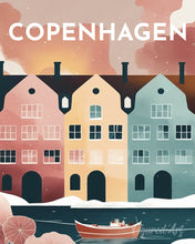 Charger l'image dans la galerie, Broderie Diamant - Affiche Poster Copenhague