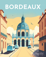 Charger l'image dans la galerie, Broderie Diamant - Affiche Poster Bordeaux