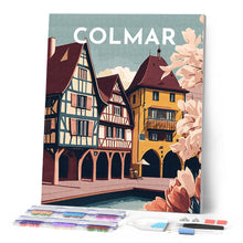Charger l'image dans la galerie, Broderie Diamant - Affiche Poster Colmar