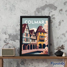 Charger l'image dans la galerie, Broderie Diamant - Affiche Poster Colmar