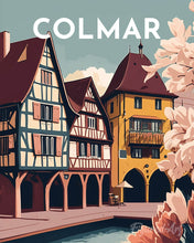 Charger l'image dans la galerie, Broderie Diamant - Affiche Poster Colmar