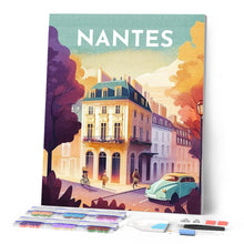 Charger l'image dans la galerie, Broderie Diamant - Affiche Poster Nantes