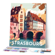 Charger l'image dans la galerie, Broderie Diamant - Affiche Poster Strasbourg