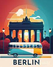 Charger l'image dans la galerie, Broderie Diamant - Affiche Poster Berlin