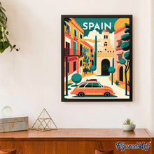 Charger l'image dans la galerie, Broderie Diamant - Affiche Poster Séville