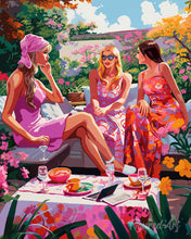 Charger l'image dans la galerie, Diamond Painting - Broderie Diamant - Filles Bavardes au Jardin