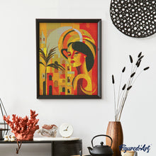 Charger l'image dans la galerie, Broderie Diamant - Cubaine Art Déco