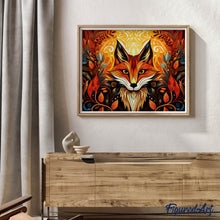 Charger l'image dans la galerie, Broderie Diamant - Renard Art Déco