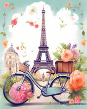 Charger l'image dans la galerie, Diamond Painting - Broderie Diamant - Paris en fleurs