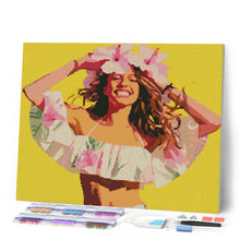 Charger l'image dans la galerie, Broderie Diamant - Fille joyeuse