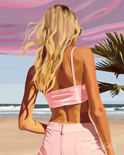 Charger l'image dans la galerie, Diamond Painting - Broderie Diamant - Beauté au crépuscule 40x50cm toile tendue sur châssis