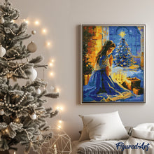 Charger l'image dans la galerie, Broderie Diamant - Prière de la Veillée de Noël