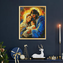 Charger l'image dans la galerie, Broderie Diamant - Sainte Famille 40x50cm toile tendue sur châssis
