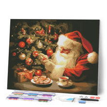 Charger l'image dans la galerie, Broderie Diamant - Soirée du Père Noël Joyeux