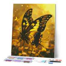 Charger l'image dans la galerie, Broderie Diamant - Machaon illuminé