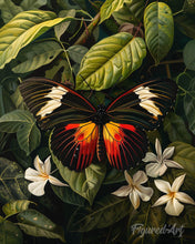 Charger l'image dans la galerie, Diamond Painting - Broderie Diamant - Papillon Heliconius Erato