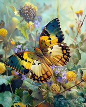 Charger l'image dans la galerie, Diamond Painting - Broderie Diamant - Papillon Janetta Forester 40x50cm toile tendue sur châssis