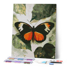 Charger l'image dans la galerie, Broderie Diamant - Papillon Moneta Longwing