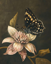 Charger l&#39;image dans la galerie, Diamond Painting - Broderie Diamant - Papillon Mormon et Fleur