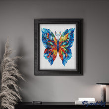 Charger l&#39;image dans la galerie, Broderie Diamant - Papillon artistique