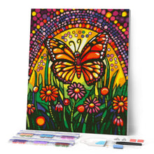 Charger l'image dans la galerie, Broderie Diamant - Papillon Mosaique