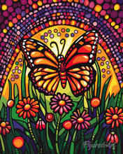 Charger l'image dans la galerie, Diamond Painting - Broderie Diamant - Papillon Mosaique
