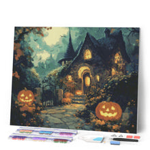 Charger l'image dans la galerie, Broderie Diamant - La maison hantée d'Halloween