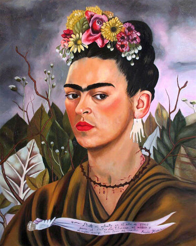 Diamond Painting - Broderie Diamant - Frida - Autoportrait dédié au Dr. Eloesser