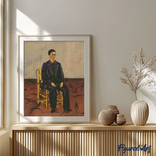 Charger l&#39;image dans la galerie, Broderie Diamant - Frida - Autoportrait aux cheveux bouclés