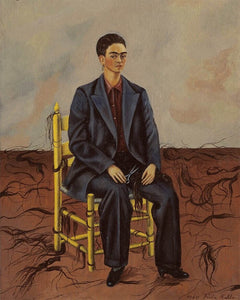 Diamond Painting - Broderie Diamant - Frida - Autoportrait aux cheveux bouclés