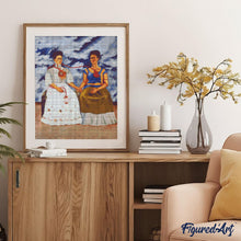 Charger l&#39;image dans la galerie, Broderie Diamant - Frida - Les Deux Fridas