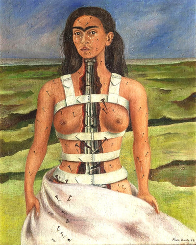 Diamond Painting - Broderie Diamant - Frida - La Colonne brisée