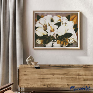 Broderie Diamant - Frida - Magnolias