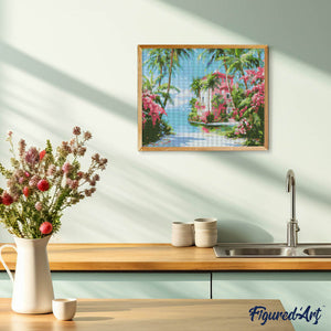 Broderie Diamant - Maison de la Côte Paradisiaque