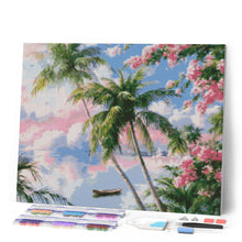Charger l'image dans la galerie, Broderie Diamant - Lagon de Rêve Tropical