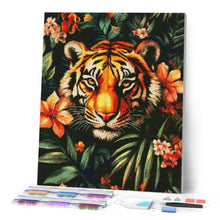Charger l'image dans la galerie, Broderie Diamant - Tigre tropical