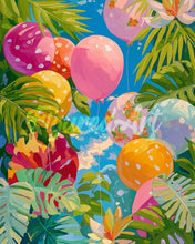 Charger l&#39;image dans la galerie, Diamond Painting - Broderie Diamant - Ballons de la jungle
