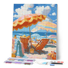 Charger l'image dans la galerie, Broderie Diamant - Plage pastel