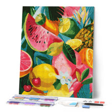 Charger l'image dans la galerie, Broderie Diamant - Mélange de fruits tropicaux