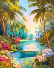 Charger l&#39;image dans la galerie, Diamond Painting - Broderie Diamant - Rivière paradisiaque