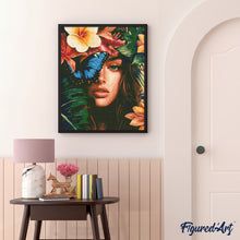 Charger l&#39;image dans la galerie, Broderie Diamant - Beauté tropicale