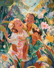 Charger l&#39;image dans la galerie, Diamond Painting - Broderie Diamant - Enfance tropicale