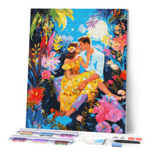 Charger l'image dans la galerie, Broderie Diamant - Romance tropicale