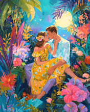 Charger l&#39;image dans la galerie, Diamond Painting - Broderie Diamant - Romance tropicale