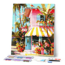 Charger l'image dans la galerie, Broderie Diamant - Fleuriste tropical