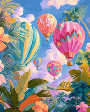 Charger l'image dans la galerie, Diamond Painting - Broderie Diamant - Ballons célestes de la Jungle