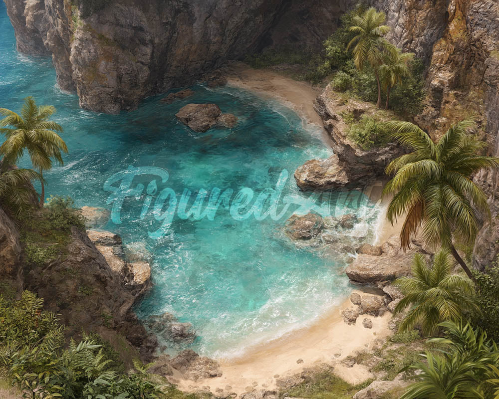 Diamond Painting - Broderie Diamant - La Crique Cachée