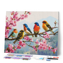 Charger l'image dans la galerie, Broderie Diamant - La Bande des Oiseaux Chanteurs