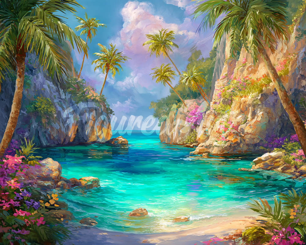 Diamond Painting - Broderie Diamant - La Crique Fleurie