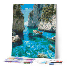 Charger l'image dans la galerie, Broderie Diamant - Crique Bleue Paisible